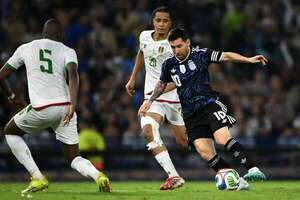 Argentina venció con lo justo a Mauritania en una noche de estrenos y rotación - Fútbol Internacional - ABC Color