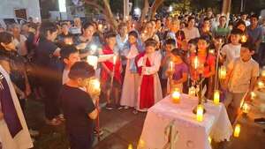 Viacrucis infantil convoca a vivir Semana Santa con fe - Nacionales - ABC Color