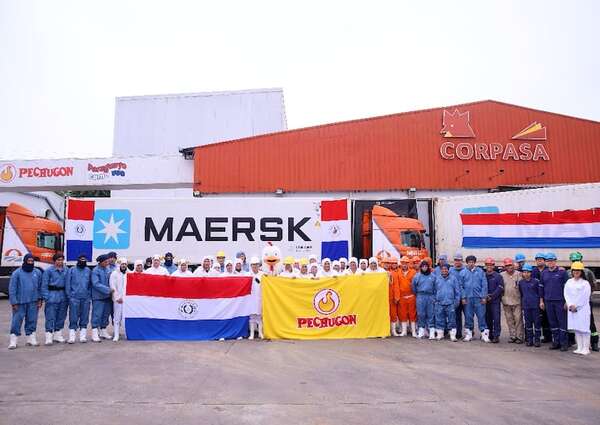 Primeras cargas de pollos Pechugon rumbo a Singapur - Empresariales - ABC Color