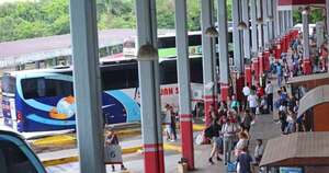 La Nación / Semana Santa: liberarán horario de buses el miércoles al mediodía