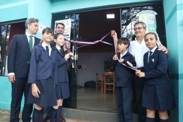 Se reinauguró la Biblioteca Municipal de Vaquería en Caaguazú