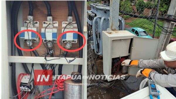 ANDE INTENSIFICA OPERATIVOS PARA COMBATIR PÉRDIDAS DE ENERGÍA EN ITAPÚA