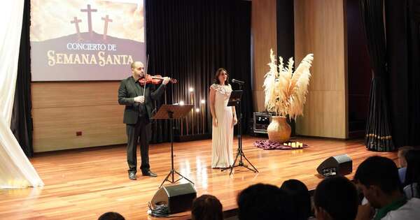 La Nación / UNAE y CCPAE ofrecieron un Concierto de Semana Santa en Encarnación