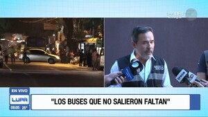 Crisis en el transporte público: gremios rechazan fondos y mantienen paro