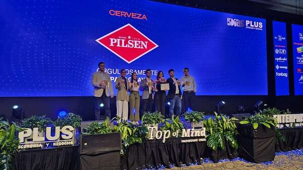 Pilsen obtiene el Top Of Mind 2026 como la cerveza favorita de los paraguayos  - Empresariales - ABC Color