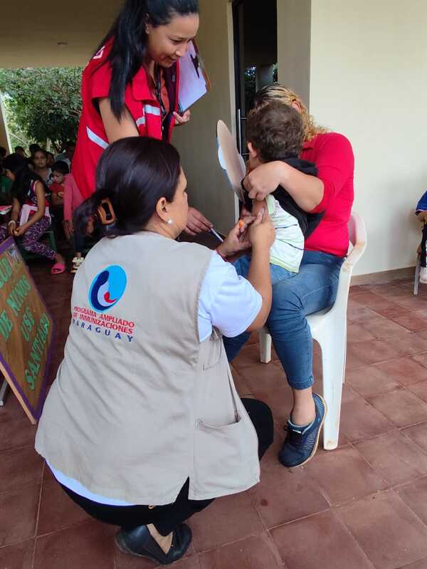 Avanza la vacunación contra el sarampión con más de 174.000 dosis aplicadas