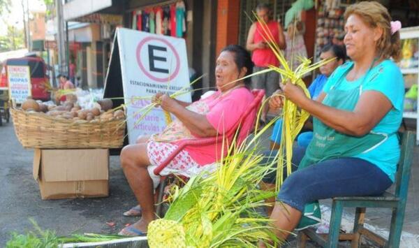 Venta masiva en varios puntos: "Pindo karai", la primera tradición de la Semana Santa