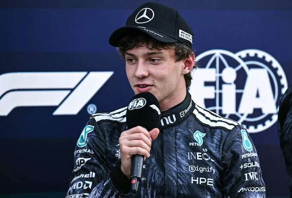 F1-GP de Japón/Kimi Antonelli: “Es maravilloso haber logrado la “pole” aquí en Suzuka” - ABC Motor - ABC Color