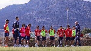 La Albirroja ya entrena pensando en Marruecos