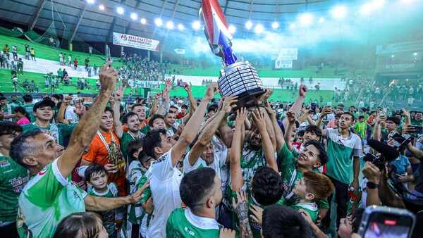 Caaguazú es el campeón en el Nacional de fútbol de salón