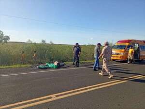 Vuelco de camión deja un fallecido en la ruta PY04 - Nacionales - ABC Color
