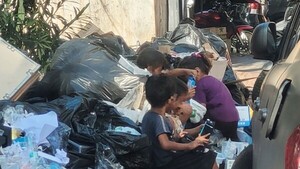 Entre el turismo de compra y la basura, indígenas malviven en CDE