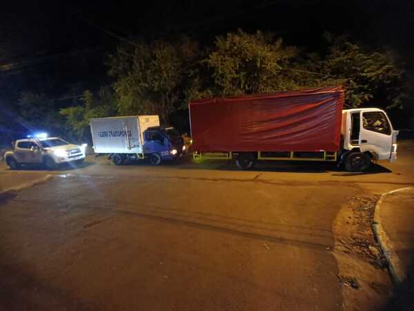 ASALTARON A CAMIONEROS EN ENCARNACIÓN DURANTE LA NOCHE DEL SÁBADO