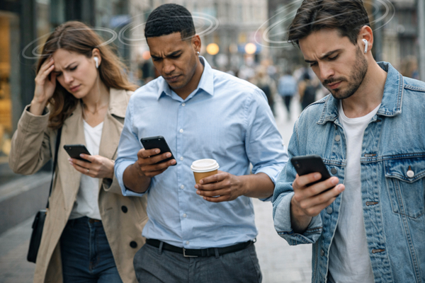 ¡Alerta! Por qué usar el celular en movimiento puede marearte