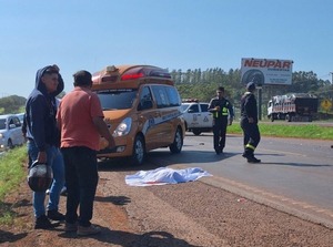 Siniestro vial se cobra la vida de una mujer en Minga Guazú