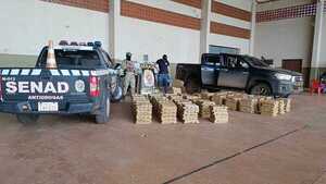 Incautan más de 1,4 toneladas de marihuana en Pedro Juan Caballero