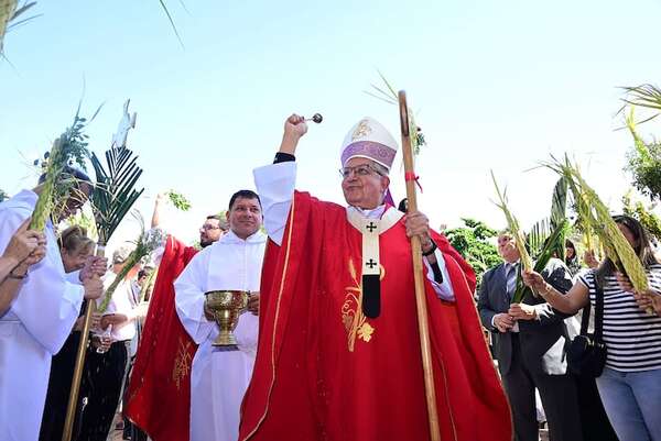 Domingo de Ramos: Iglesia condena la guerra y la muerte de civiles inocentes - Nacionales - ABC Color