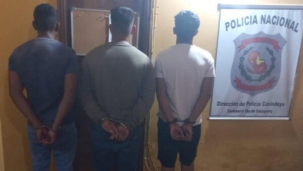 Rápida intervención frustra asalto en Curuguaty: Tres sospechosos fueron detenidos