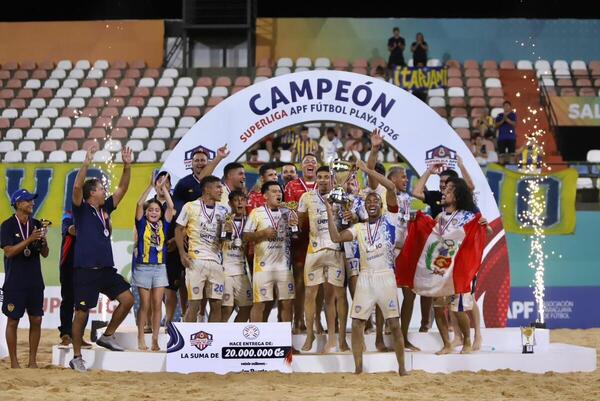 Sportivo Luqueño es el monarca de la Superliga