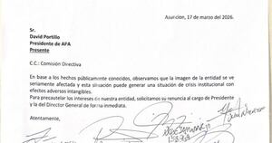 La Nación / APA: más artistas piden la renuncia de Portillo