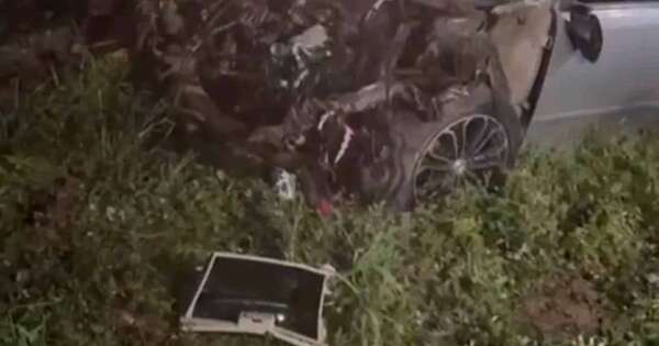 La Nación / Guarambaré: automovilista muere en choque contra un ómnibus