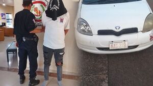 Conductor ebrio fue interceptado por la Policía y quedó detenido en Encarnación