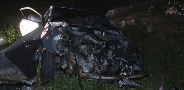 Automovilista muere tras impactar contra ómnibus en Guarambaré - trece