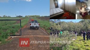 INVESTIGAN HOMICIDIO EN CARMEN DEL PARANÁ QUE TERMINÓ CON DOS FALLECIDOS