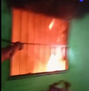 Madre pierde su vivienda tras incendio intencional en Capiatá