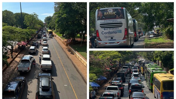 Intenso movimiento en las fronteras aprovechando la Semana Santa