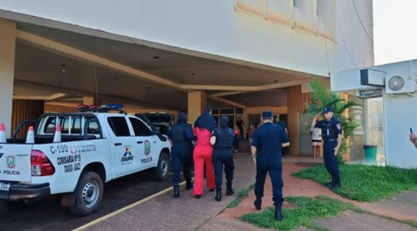 Trasladan a Gianina García al Hospital de Itauguá