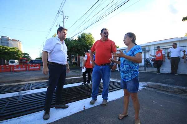 Popular / Reichardt puso fin al peligro en San Jorge: Repararon sumideros con gestión y aporte privado