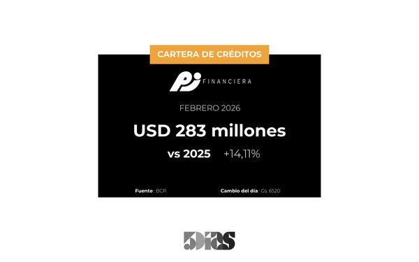 Financiera Paraguayo Japonesa: 14% se expandió su cartera de prestamos en Febrero 2026 - 5Días