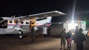 Trasladan de urgencia a niña desde Concepción hasta Asunción por presunta intoxicación