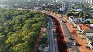 Obras en Tape Tuja de Luque fueron visitadas por Peña y autoridades - ADN Digital