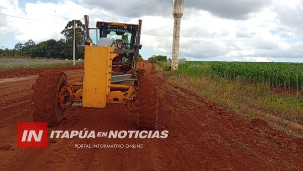 AVANZAN TRABAJOS DE MEJORAMIENTO VIAL EN CALLES DE LA PAZ