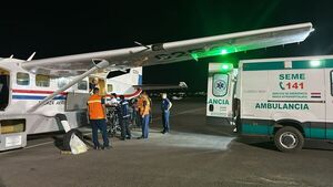 Niña de 2 años es evacuada de urgencia en avión tras sufrir una intoxicación en Yby Yaú