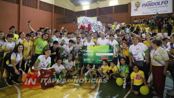 MULTITUDINARIA PARTICIPACIÓN EN EL TORNEO “MI BARRIO, MI PASIÓN” EN CAMBYRETÁ
