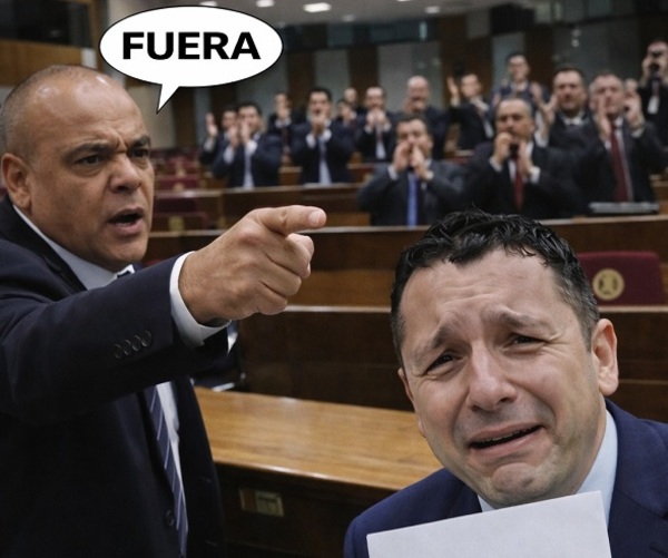 36 votos sellan la pérdida de investidura de Chaqueñito