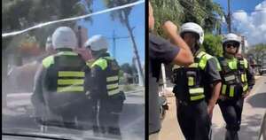 Diario HOY | Asunción: separan del cargo a agentes de PMT denunciados por apriete a conductor
