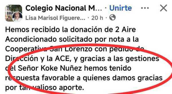 ¿Campaña con recursos de la Cooperativa San Lorenzo? - San Lorenzo Hoy