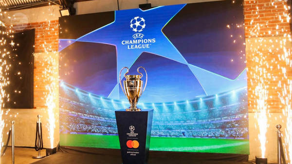 Mastercard trae el trofeo de la UEFA Champions League a Paraguay