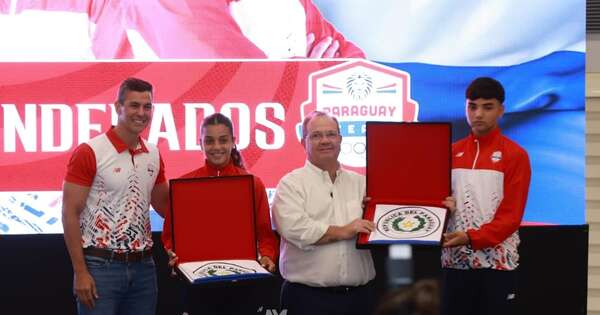La Nación / Peña participa de la presentación del Team Paraguay para los IV Juegos Sudamericanos de la Juventud