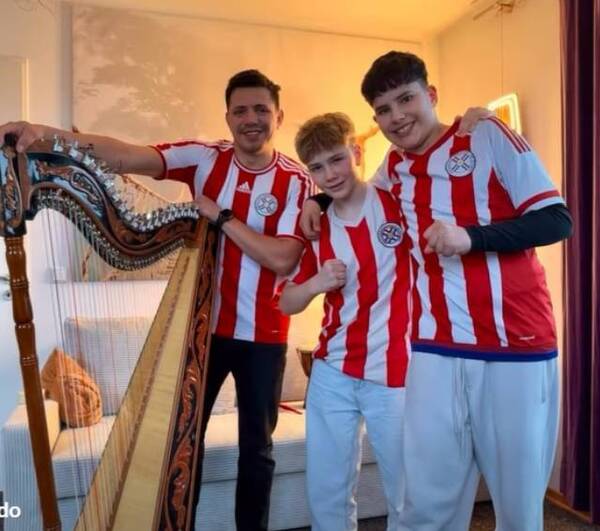 [VIDEO] El arpa que sonará en la previa del partido de la albirró en el Mundial