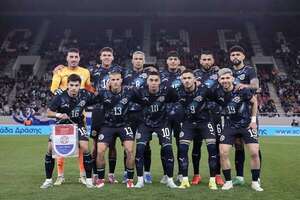 La formación de Paraguay para enfrentar hoy a Marruecos - Selección Paraguaya - ABC Color