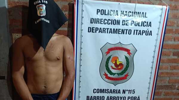 Detenido por hacer disparos en una cancha