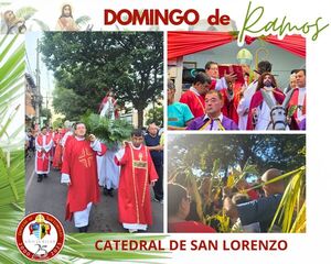 Programa de Semana Santa 2026 en la Parroquia Catedral de San Lorenzo - San Lorenzo Hoy