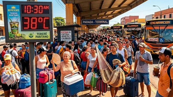 Funcionarios públicos tienen libre desde mañana y anuncian calorazo para los días santos