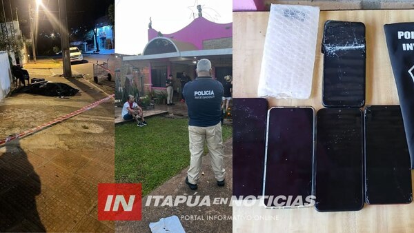  ALLANAMIENTO EN CAMBYRETÁ POR CASO DE HOMICIDIO OCURRIDO EN ENCARNACIÓN