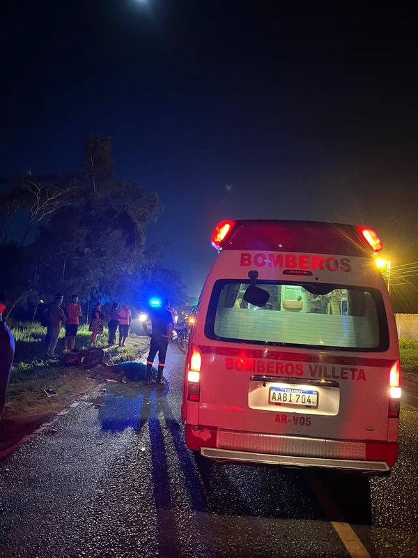 Popular / Motoca esquivó un bache, chocó una retroexcavadora y falleció